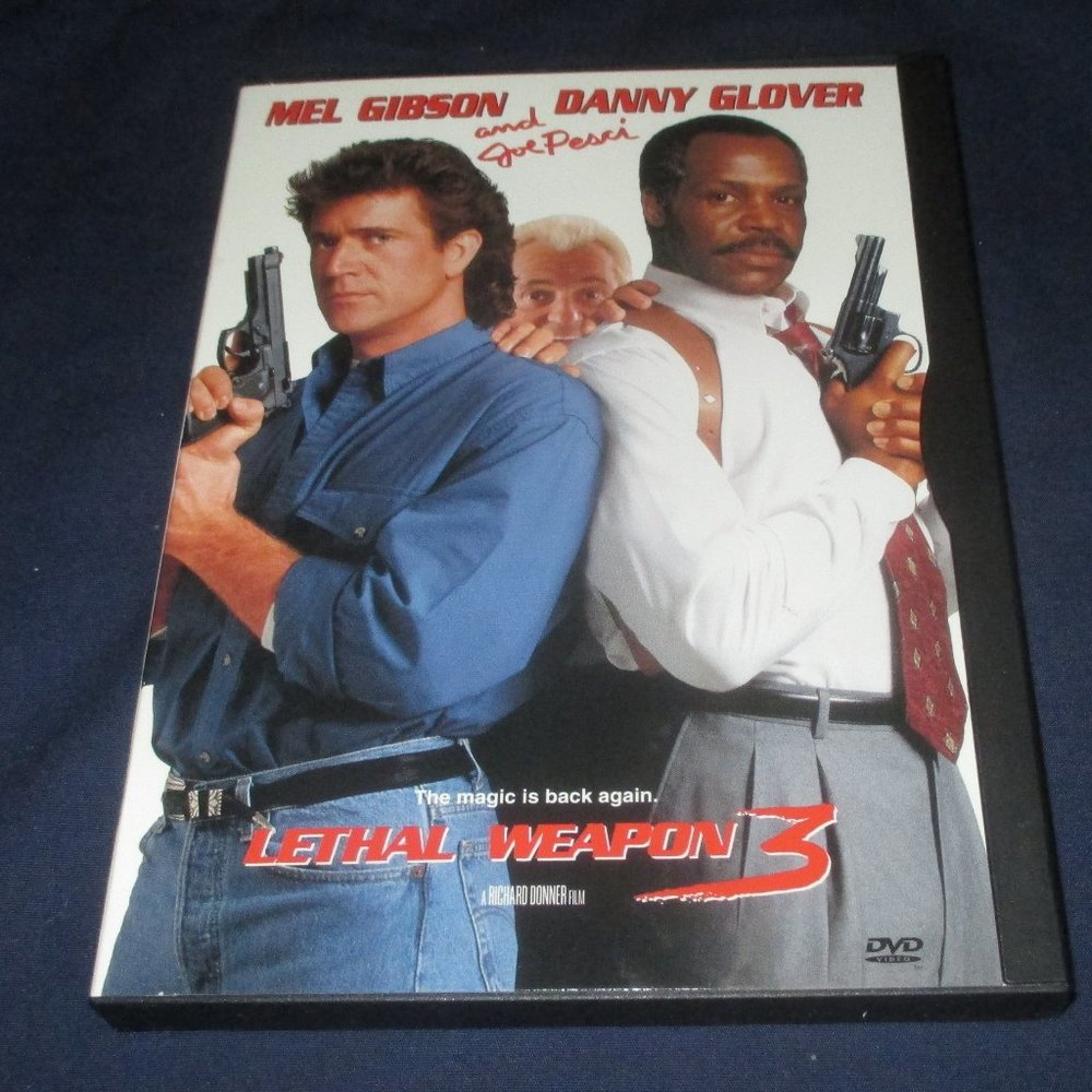 Lethal Weapon 3 (DVD, 1997, Widescreen / Full screen) Mel Gibson Danny Glover